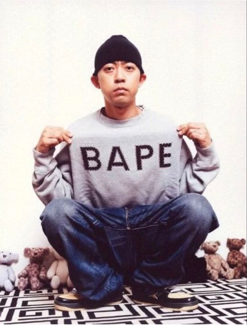 NIGO期00s BAPE ラインストーン スワロフスキー スウェット - メルカリ