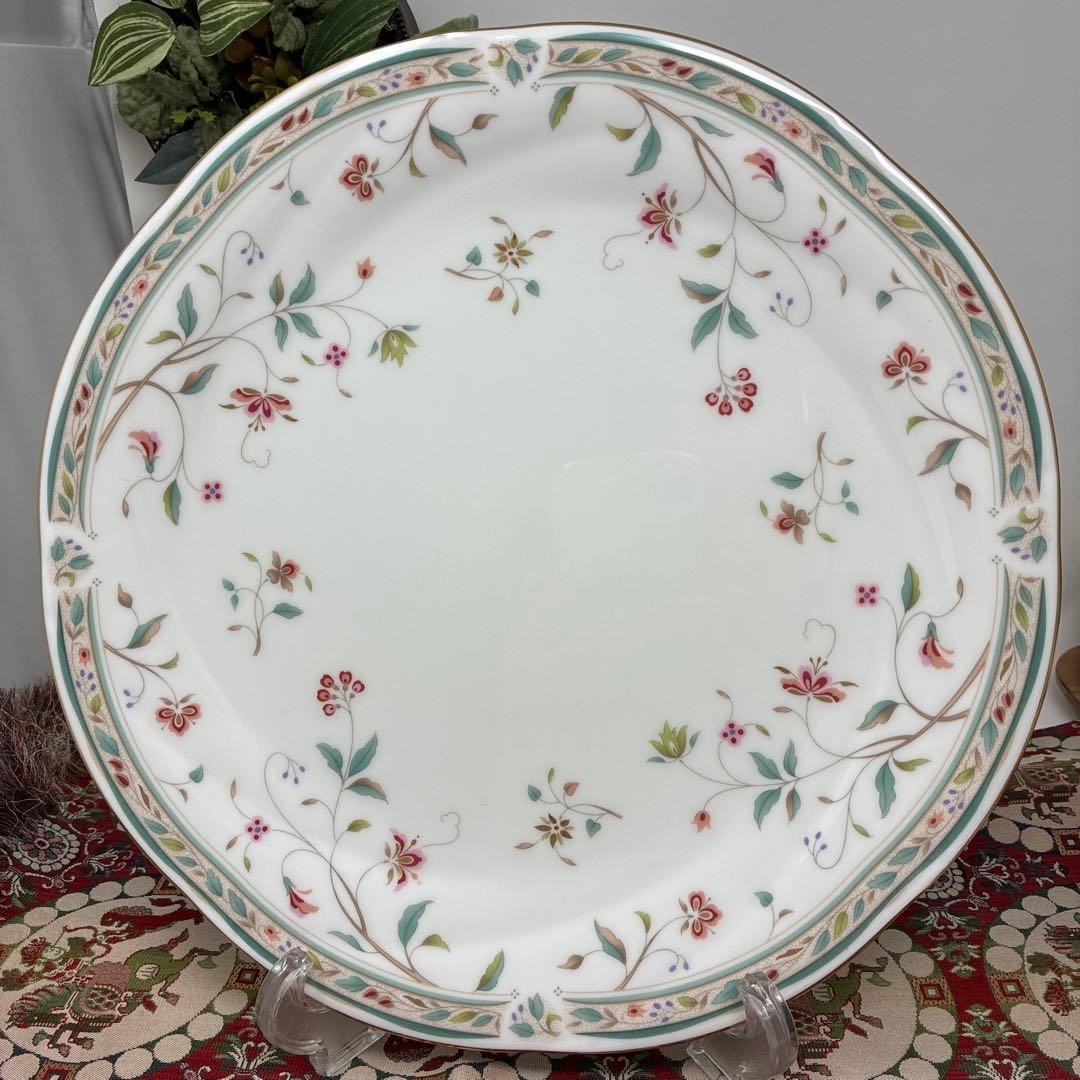 ノリタケ 花更紗 スープ皿・ケーキ皿・中皿・大皿 各2枚 合計8枚SET