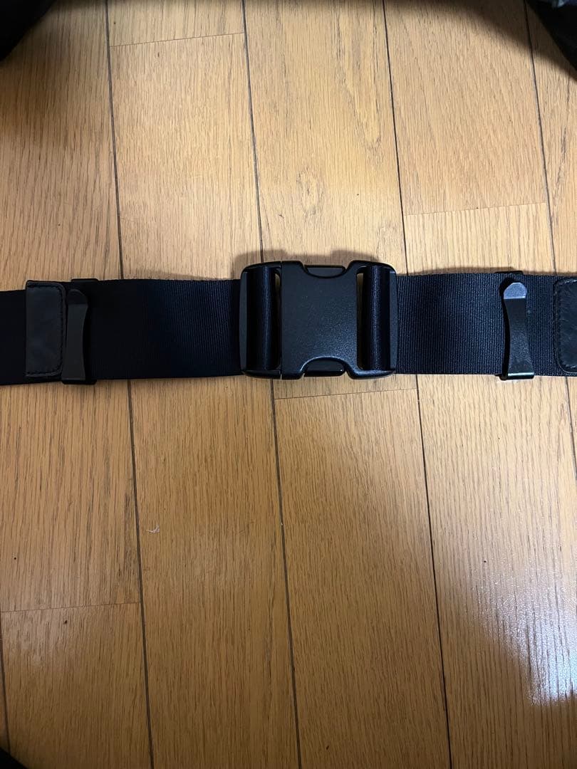 ポーター ズーム ウエストポーチ　ボディバッグ　 レザー ブラック