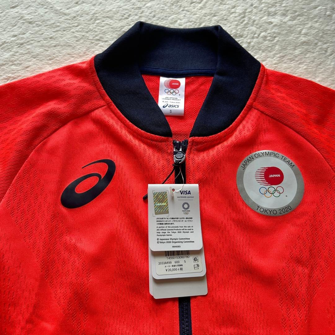 希少】 アシックス asics ポディウムジャケット JOC 東京2020 - メルカリ