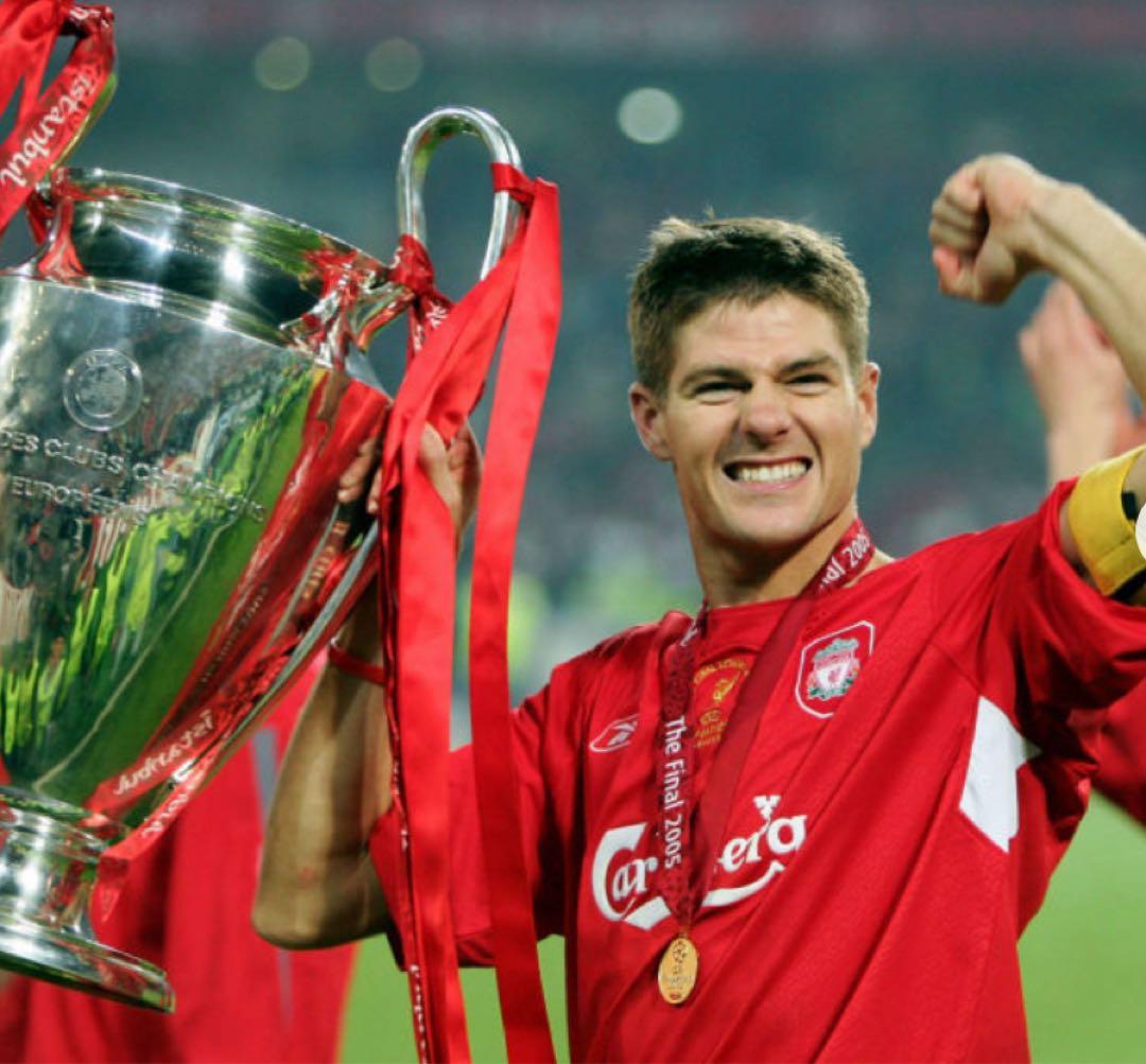 リバプール #8 ジェラード 2004.2005チャンピオンズリーグ優勝モデル