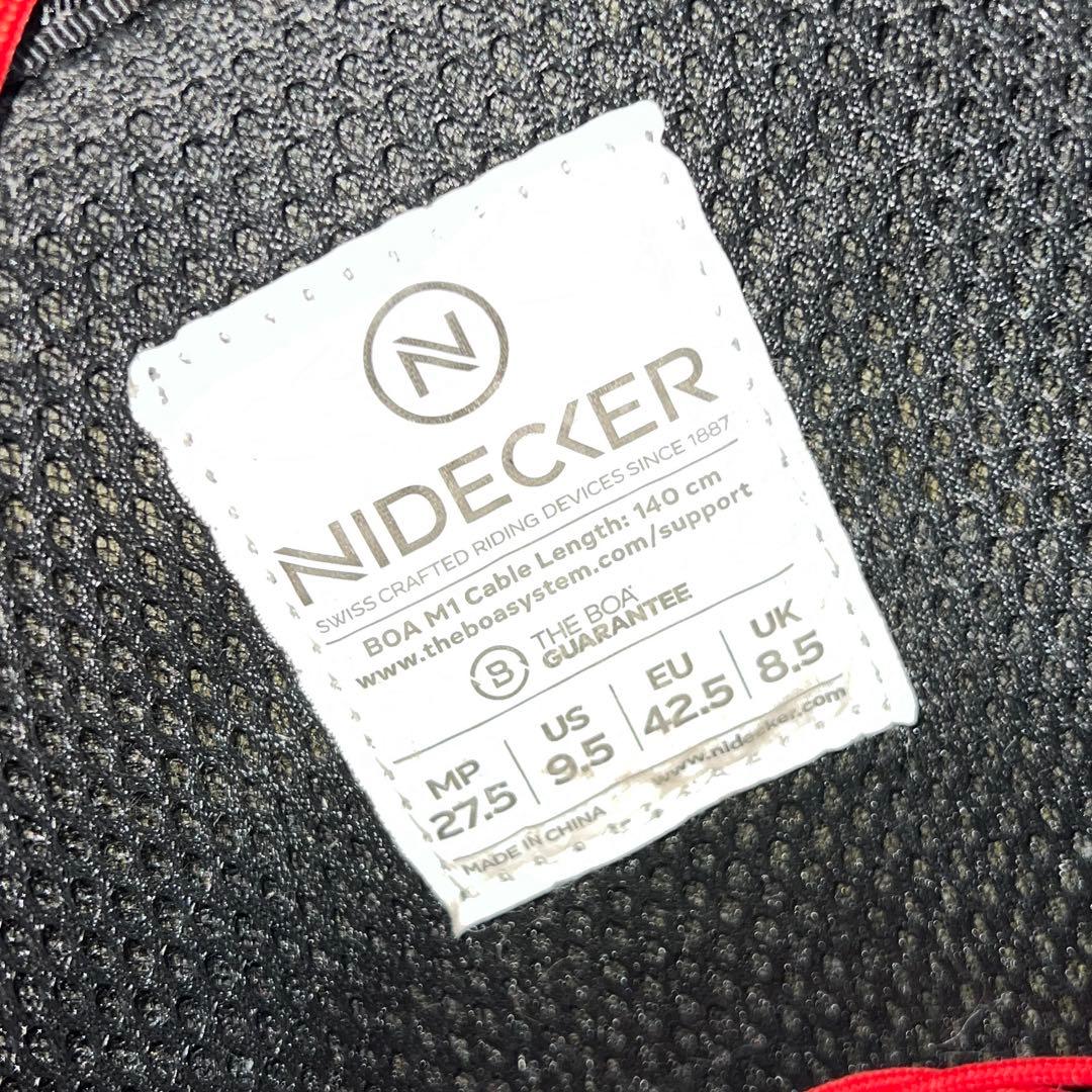 7-8回使用 メンズ 27.5cm NIDECKER RANGER BOA