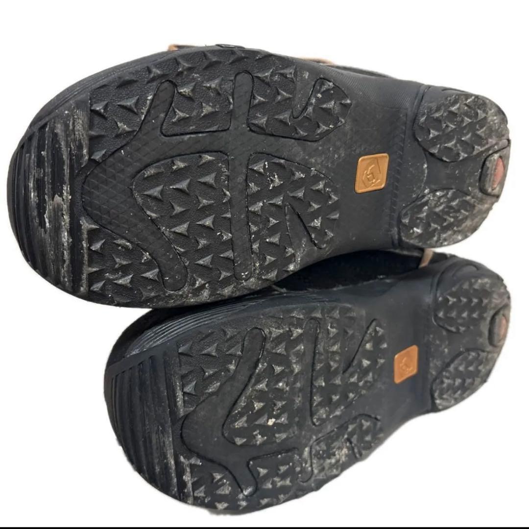 SALOMON スノーブーツ 23.0 サロモン スノーボード Black