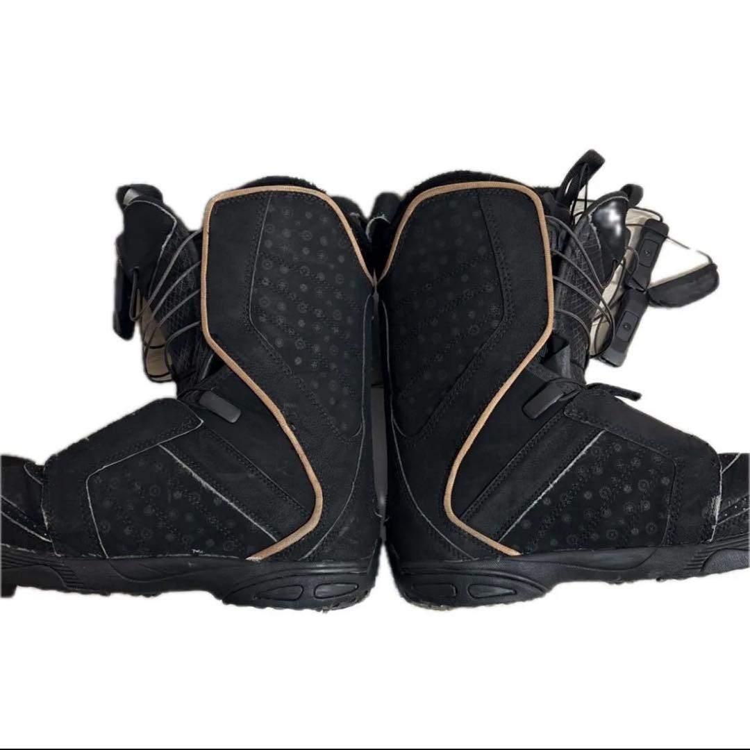 SALOMON スノーブーツ 23.0 サロモン スノーボード Black