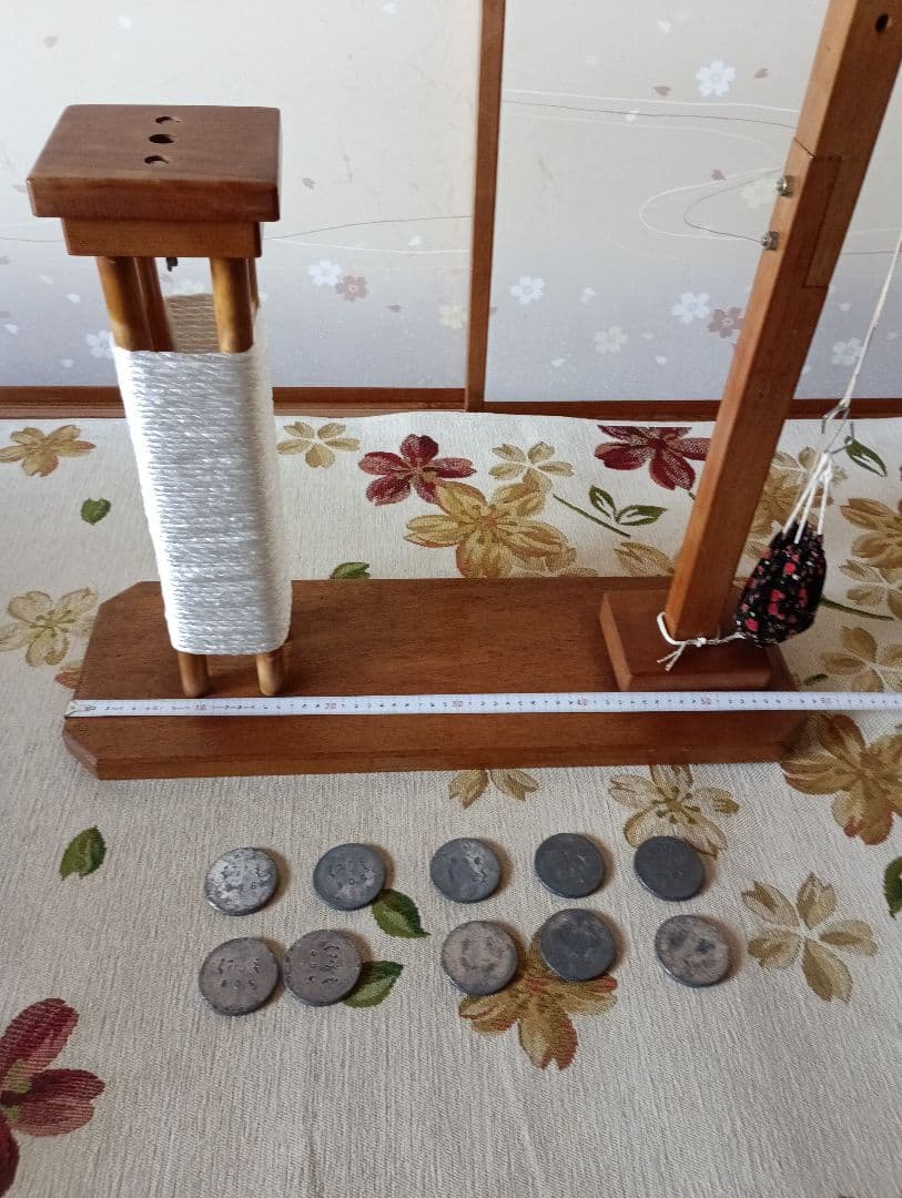 組紐台 (角台)(平芯、角芯、ぎぼし、重り付き)おもり10個セット