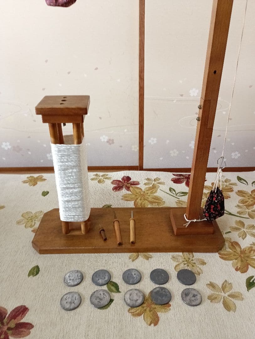 組紐台 (角台)(平芯、角芯、ぎぼし、重り付き)おもり10個セット