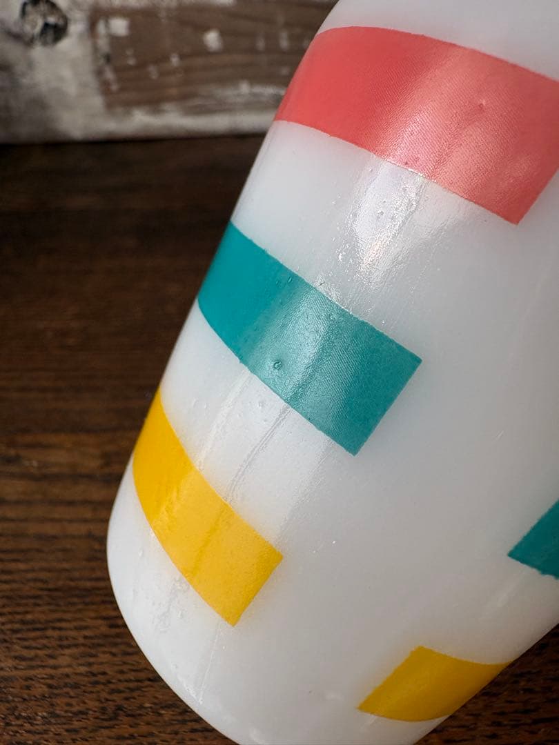 ファイヤーキング (訳あり)ビンテージ ストライプ ソルト＆ペッパー セット