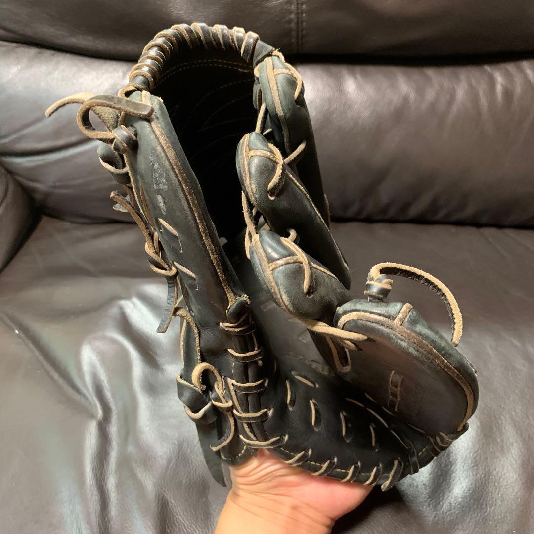 Mizuno pro 硬式投手用グローブ ブラック　松井裕樹
