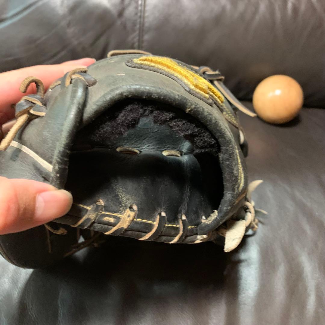 Mizuno pro 硬式投手用グローブ ブラック　松井裕樹