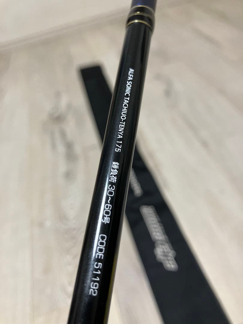 日曜まで14800→13800 ALFA SONIC タチウオテンヤ　チタン