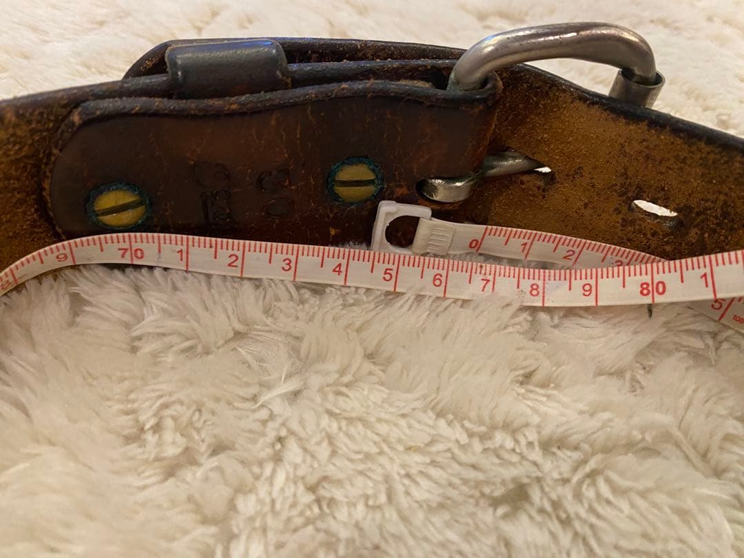 オールドゴローズ　レザーベルト　TOSHI