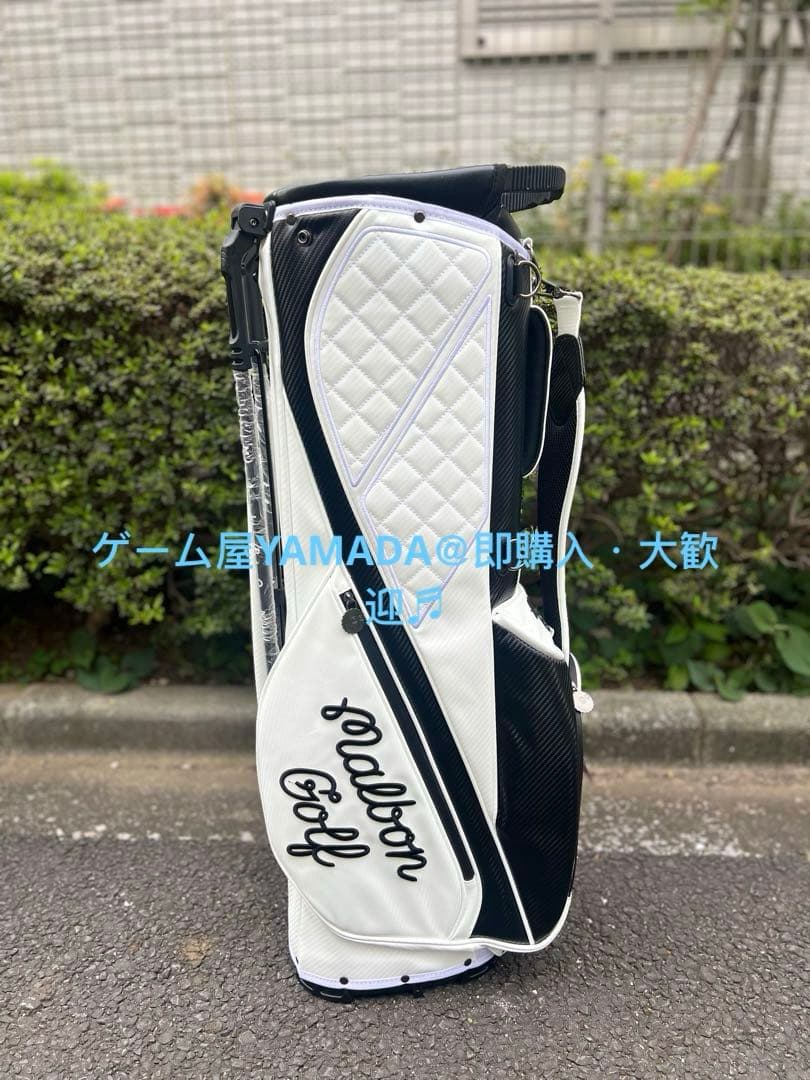 【即発送】 Malbon マルボンゴルフ キャディバッグ 男女兼用 スタンド式