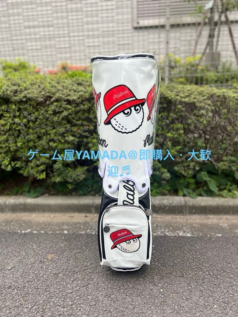 【即発送】 Malbon マルボンゴルフ キャディバッグ 男女兼用 スタンド式