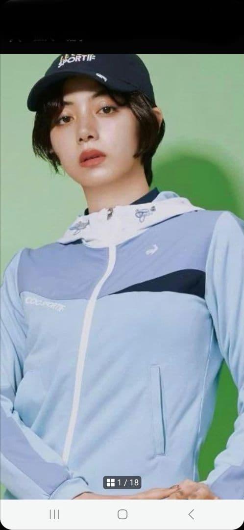 極美品LE COQ ゴルフ池田エライザ着用近年モデルセット