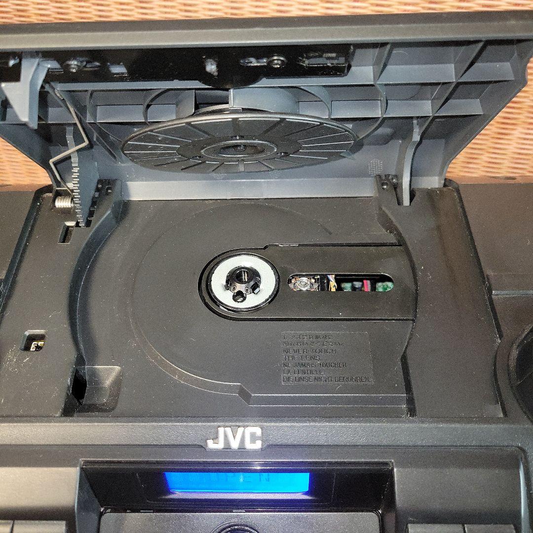 【訳あり特価】JVC パワードウーハー CDシステム RV-NB70-B 路上
