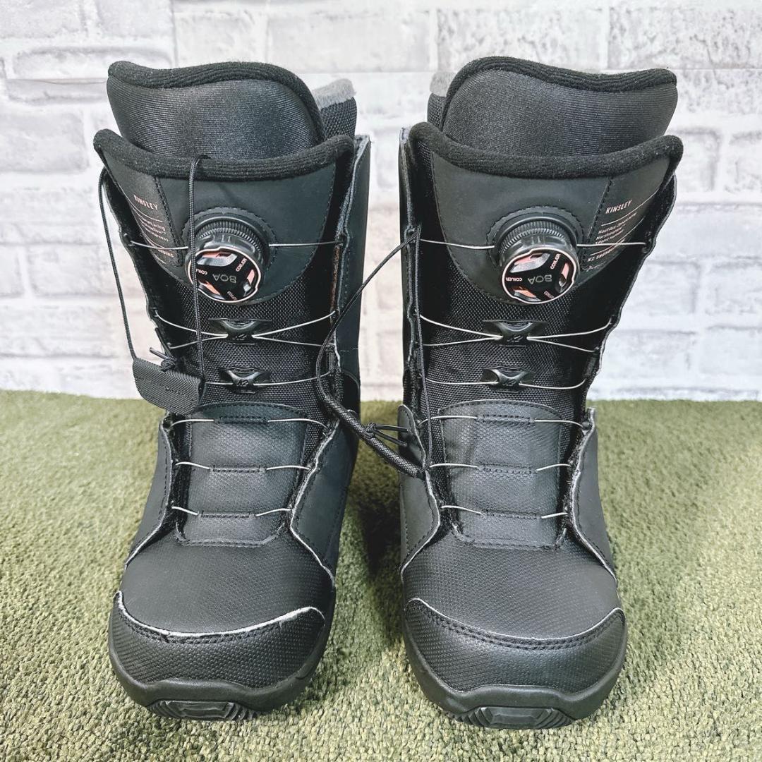 K2 Kinsley レディース 25.5cm ダブルBOA スノーボードブーツ