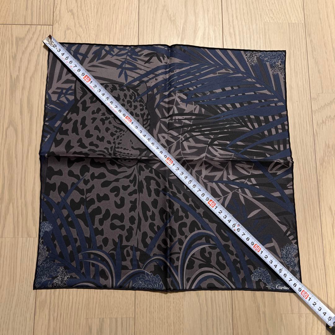 toyo様　Cartier パンテール　100% シルクスカーフ