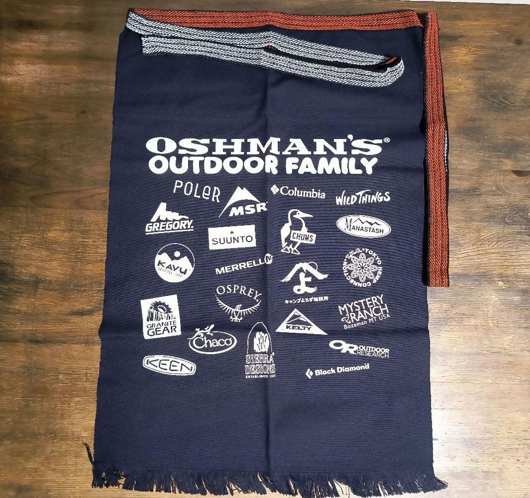 OSHMAN'S アウトドアファミリー エプロン