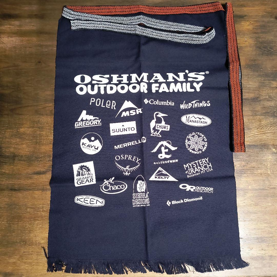 OSHMAN'S アウトドアファミリー エプロン