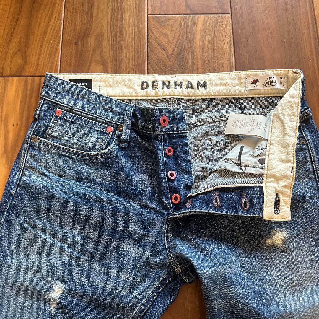 【美品・日本製】DENHAM RAZOR MIJJ5Y W33