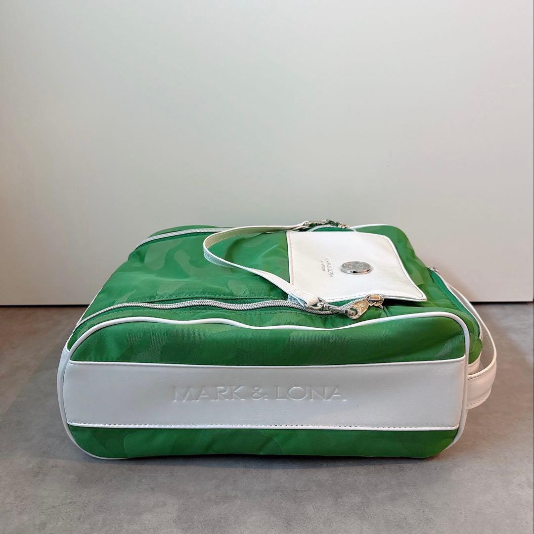 新品 ✨ MARK&LONA シューズケース 緑 マーク&ロナ バッグ 靴