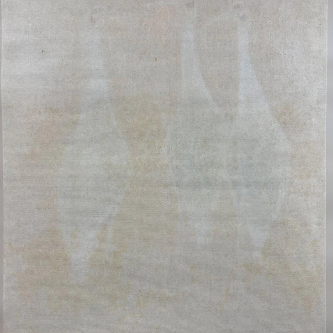 美品 掛け軸 山口華陽作「鶴」太巻き付 縁起物 正月掛け