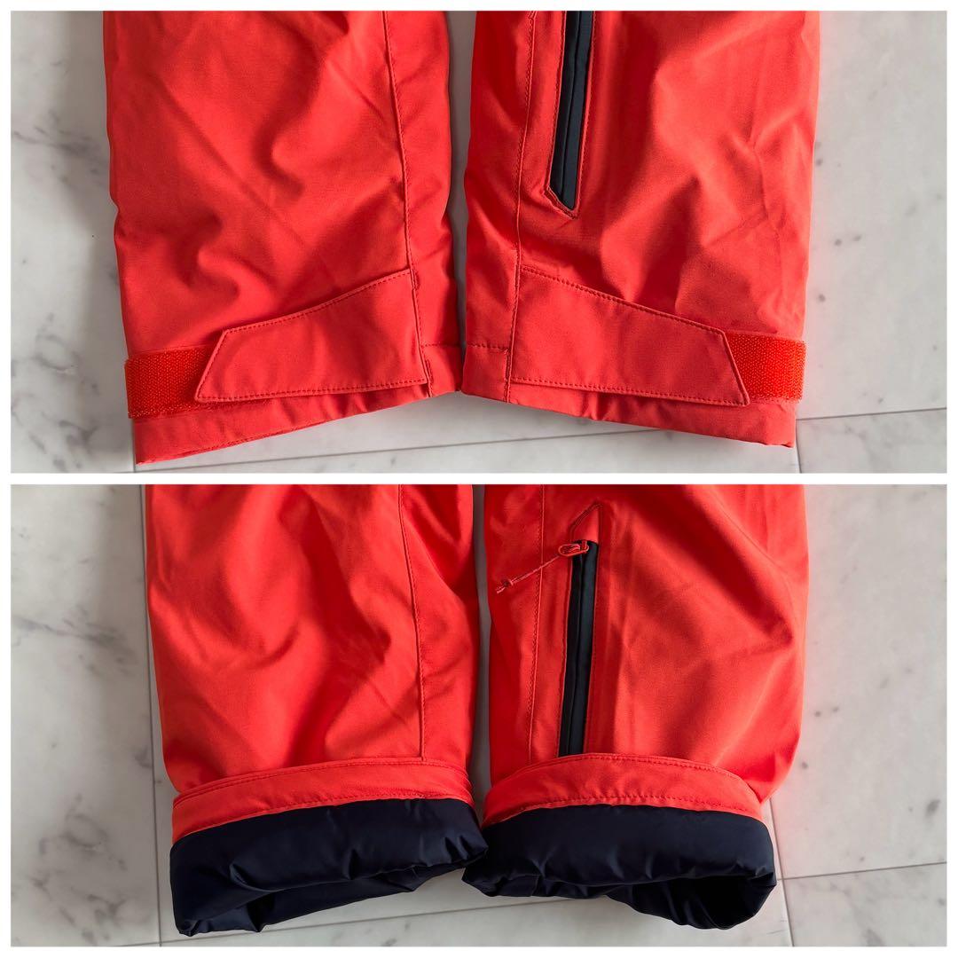 美品 salomon サロモン スキーウェア ジャケット 中綿 オレンジ L