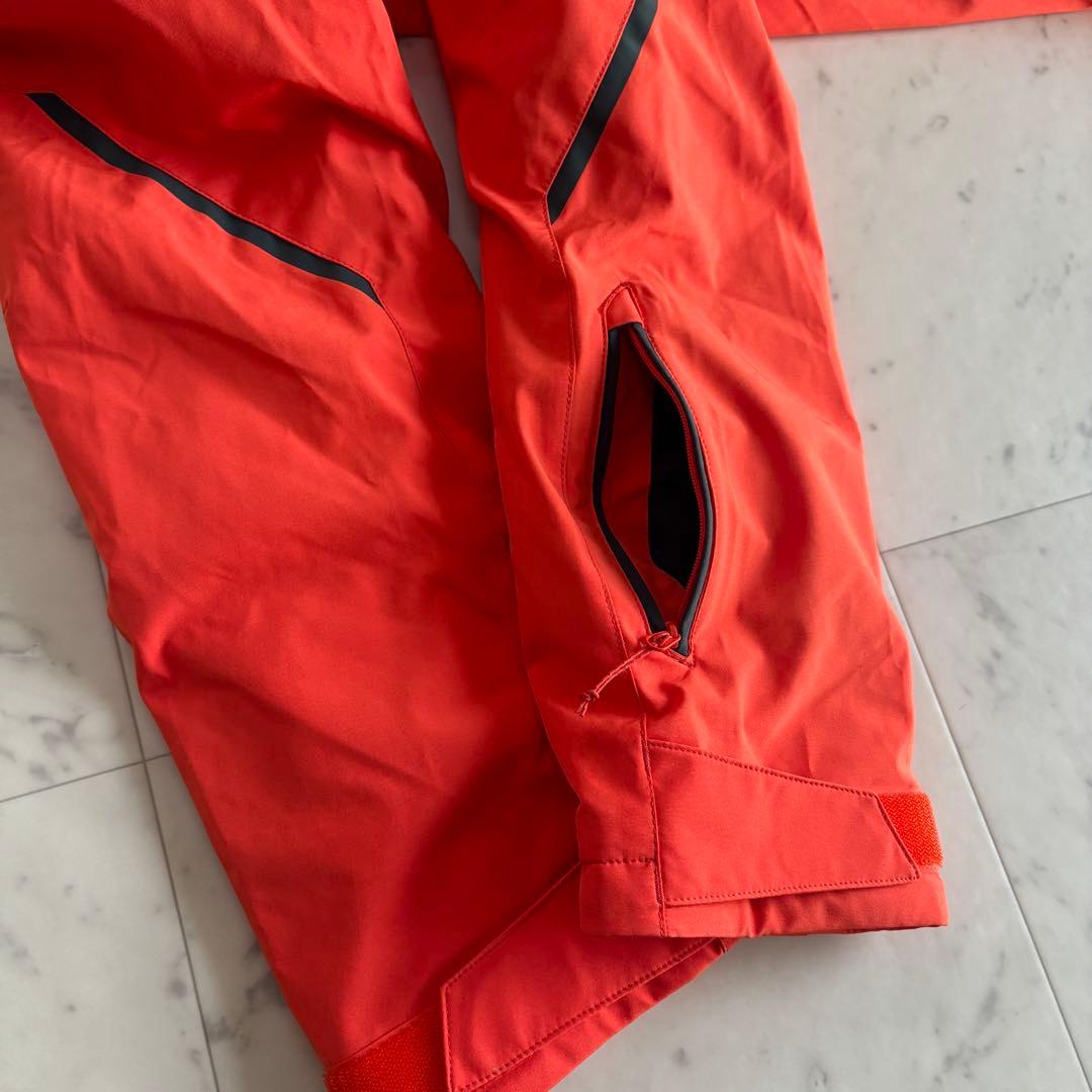 美品 salomon サロモン スキーウェア ジャケット 中綿 オレンジ L