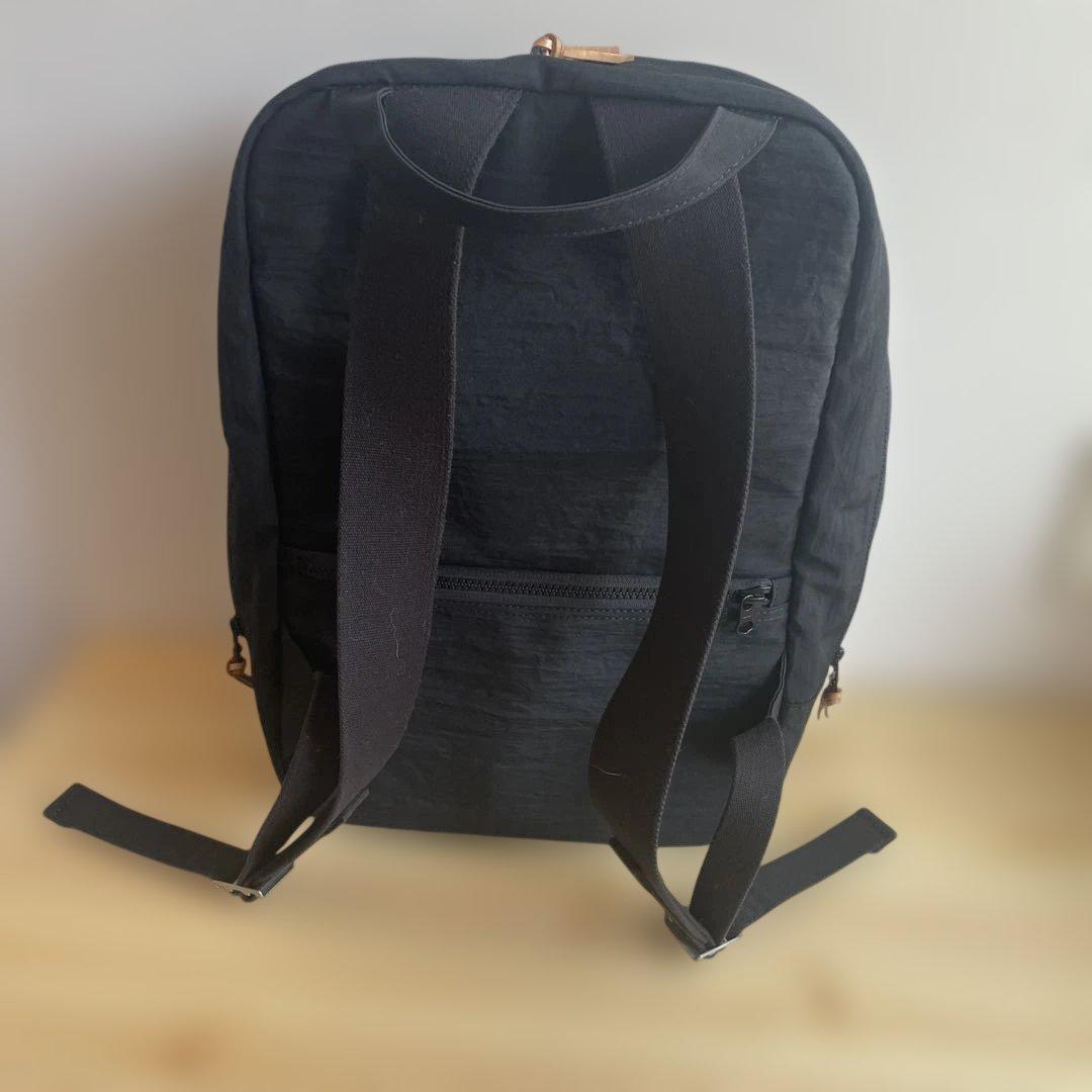 FUKUI SIWAナイロンリュックM ブラック