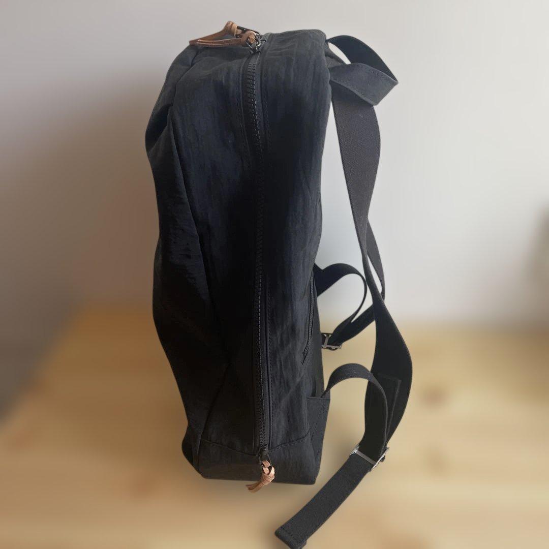 FUKUI SIWAナイロンリュックM ブラック