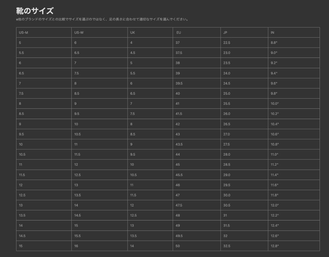 リーニン WOW The Dlo1 キャリア US 7.5 フォロー割