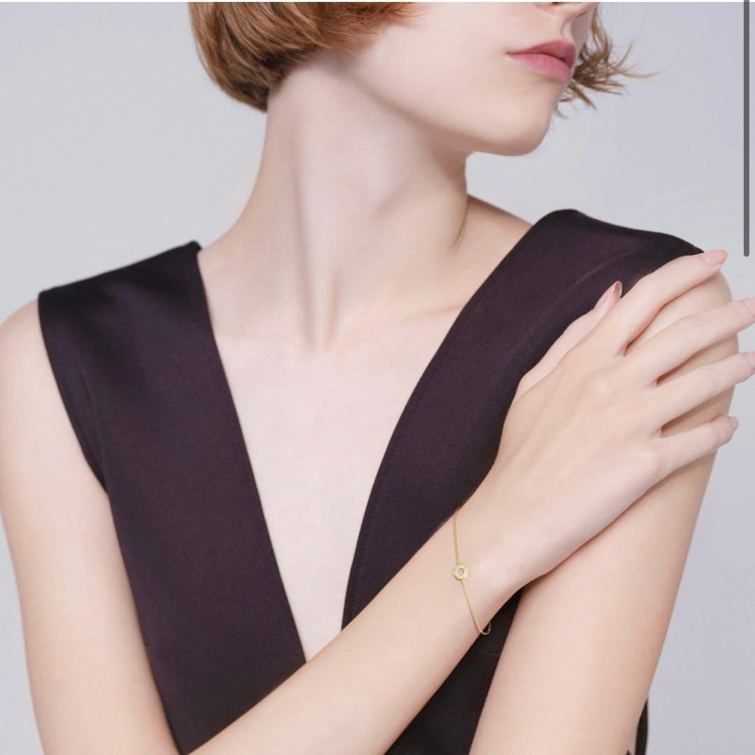 AHKAH ルーシュ　ダイヤモンド　ブレスレット