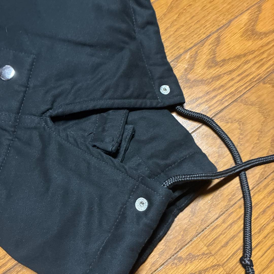 ダークコア グランジ モッズコート y2k 平成 お兄系 ファー ダブルジップ