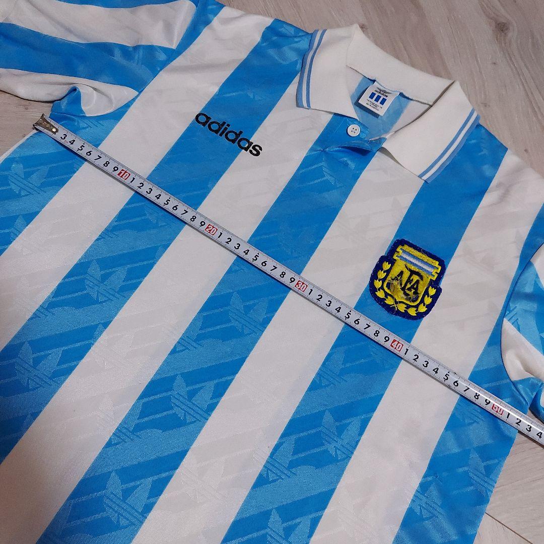 アルゼンチン代表ユニフォーム　日本製　古着　激レア希少　サイズO　デサント