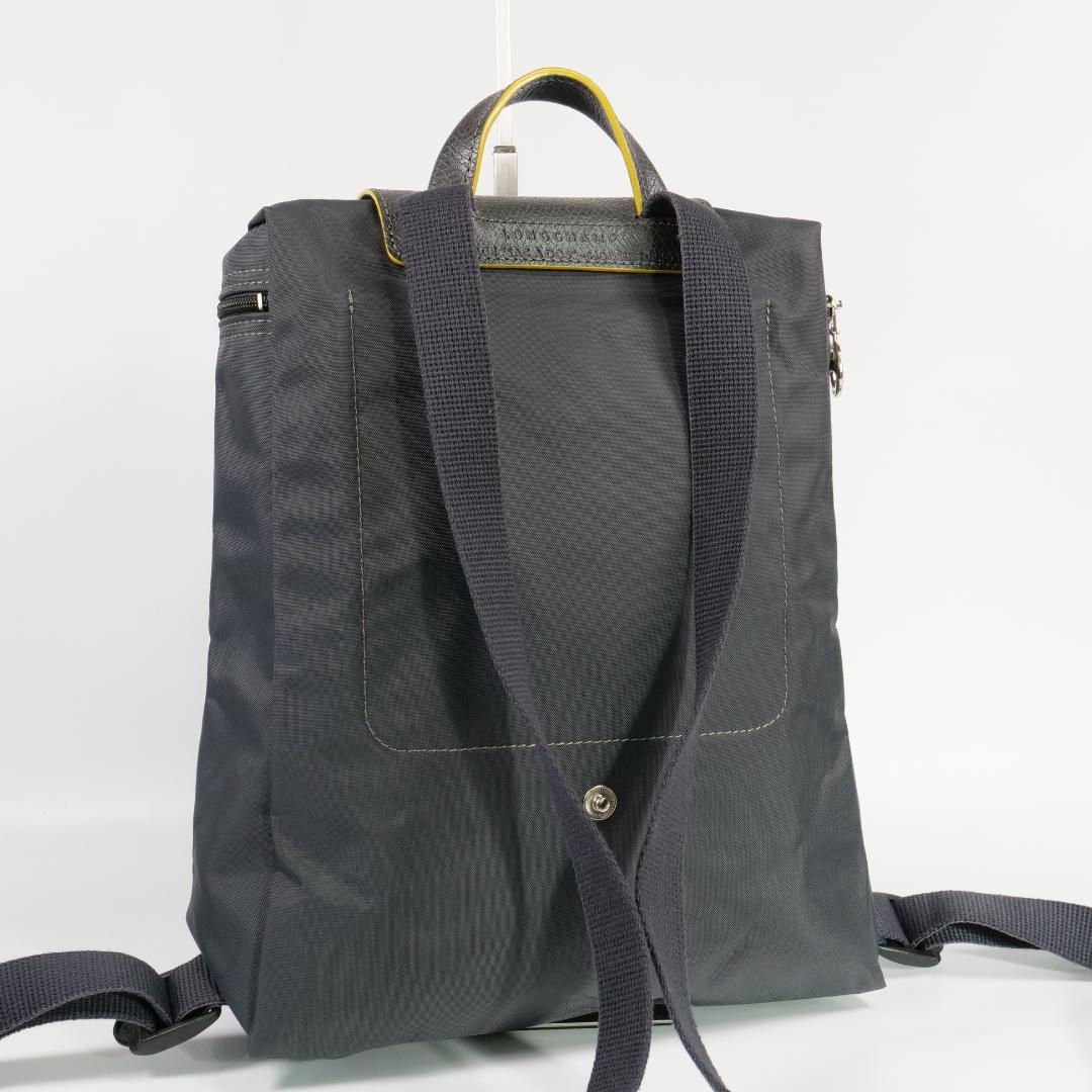 極美品✨ ロンシャン プリアージュ ミニリュック 折り畳み グレー