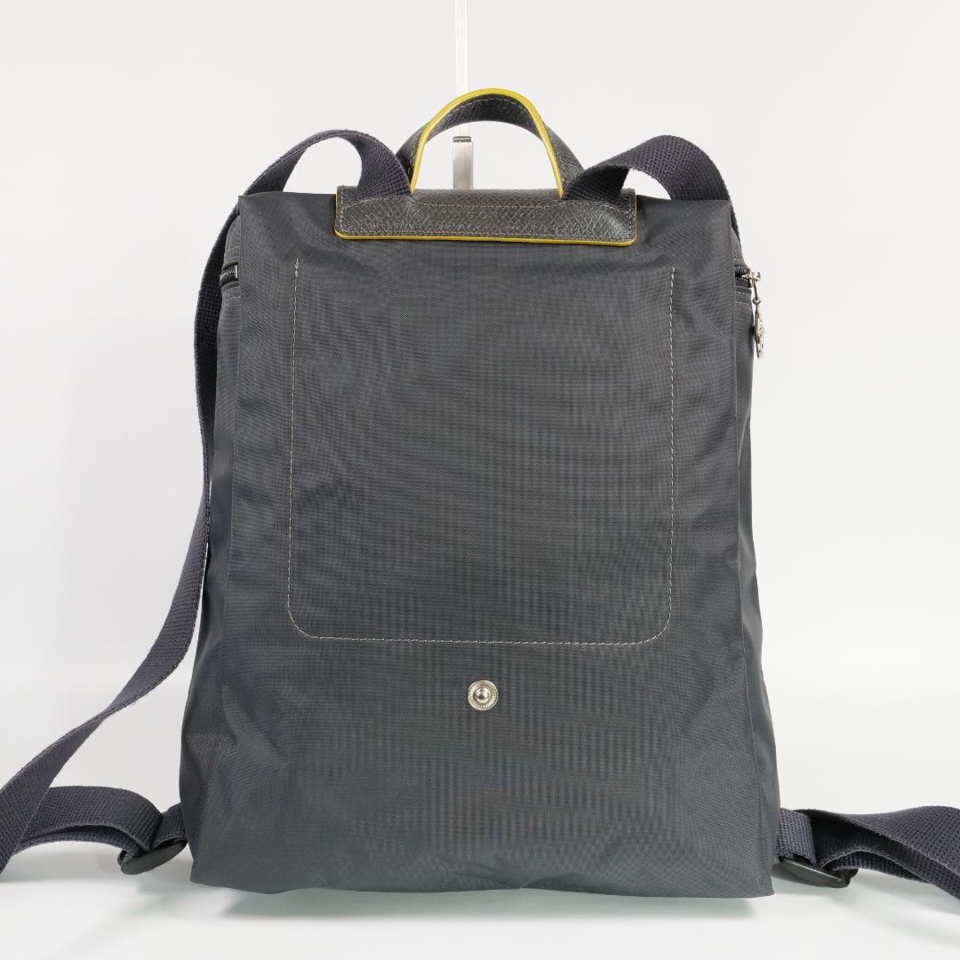 極美品✨ ロンシャン プリアージュ ミニリュック 折り畳み グレー