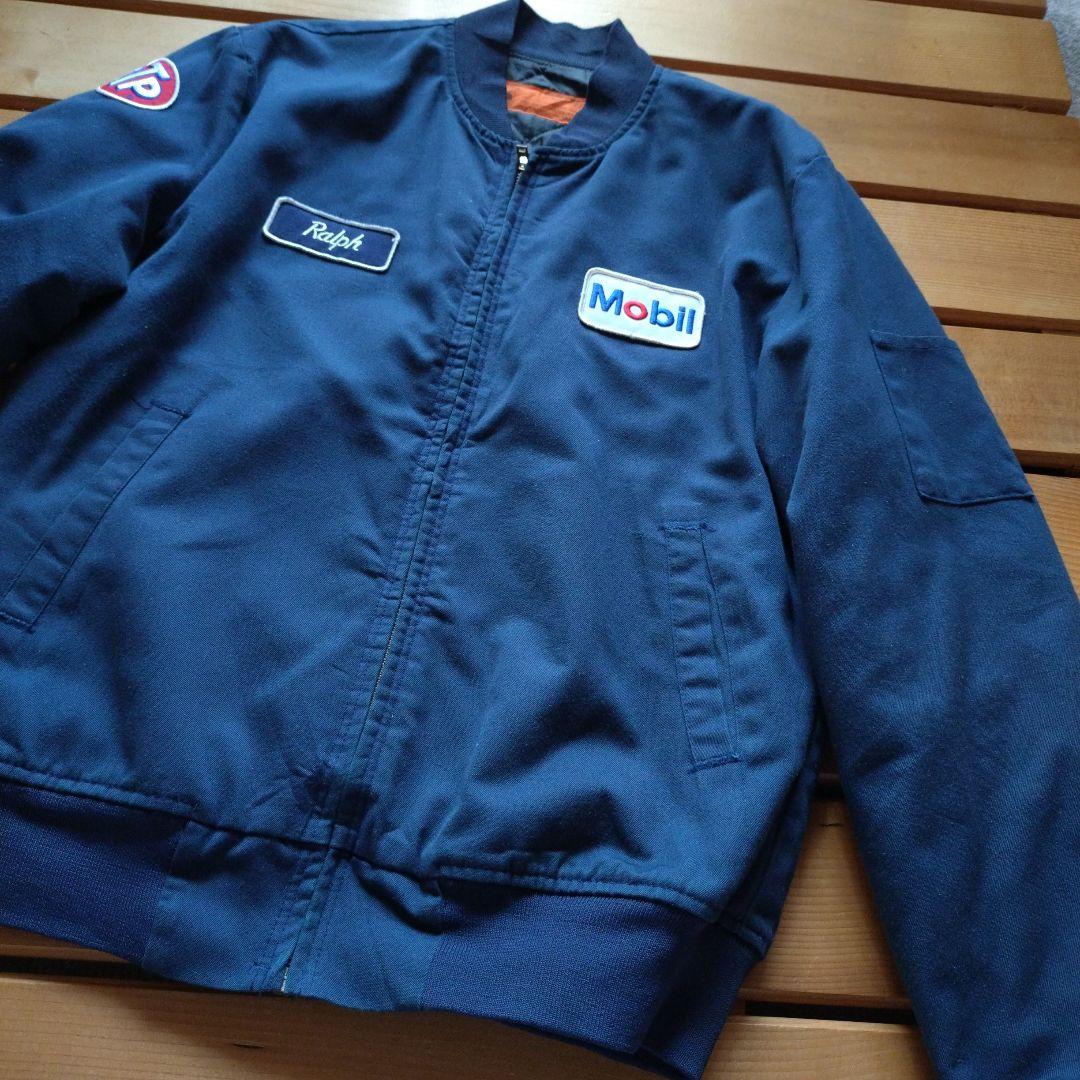 60-70's REDKAP ワークジャケットUSA製　\"Mobil\"