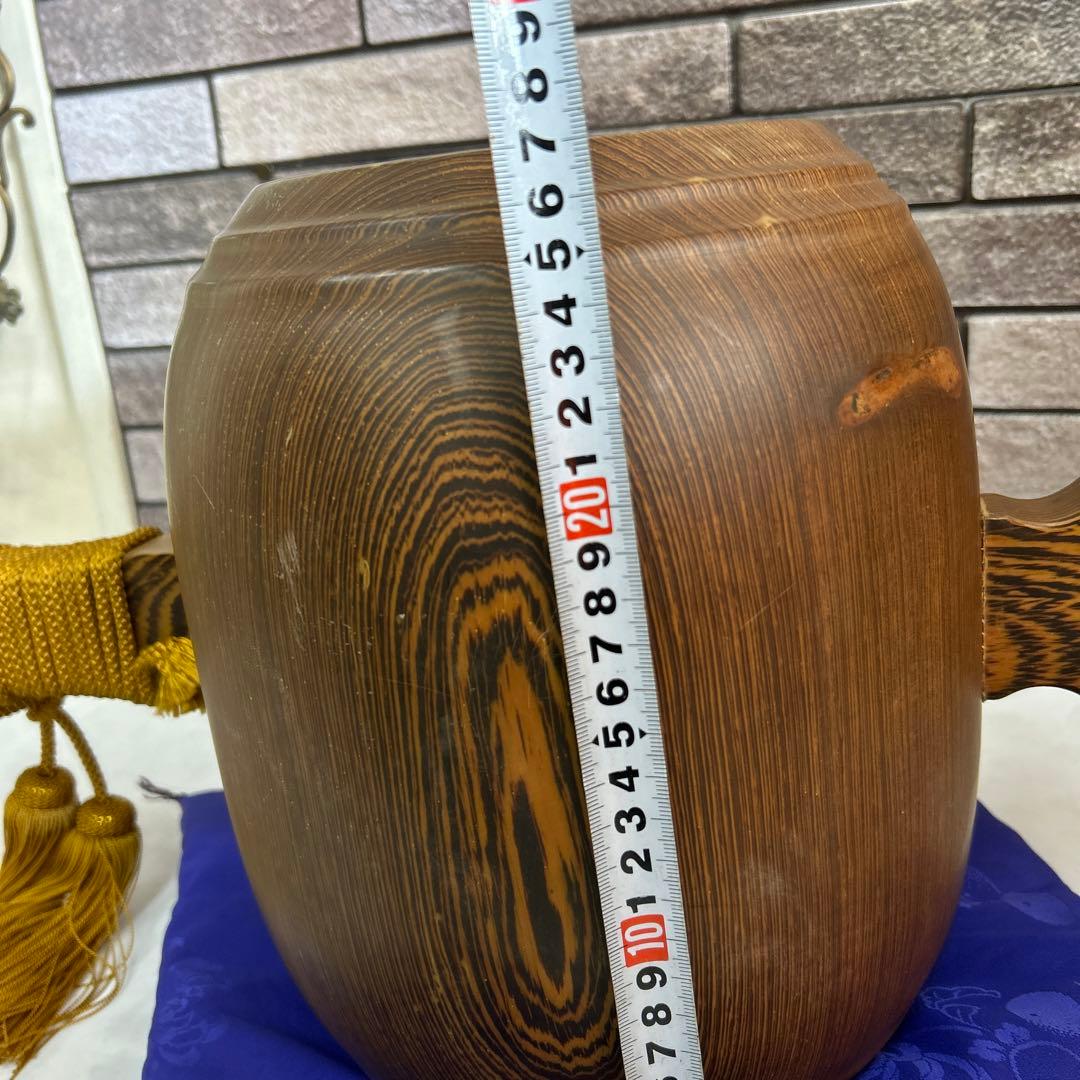 希少　超特大　 唐木・鉄刀木　タガヤサン　打ち出の小槌