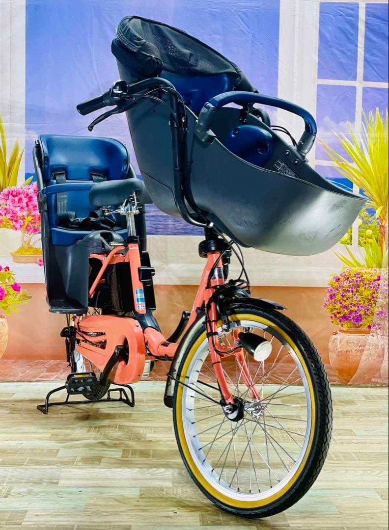 高年式ギュットクルーム2019年モデル⭐️パナソニック子供乗せ電動自転Y2125