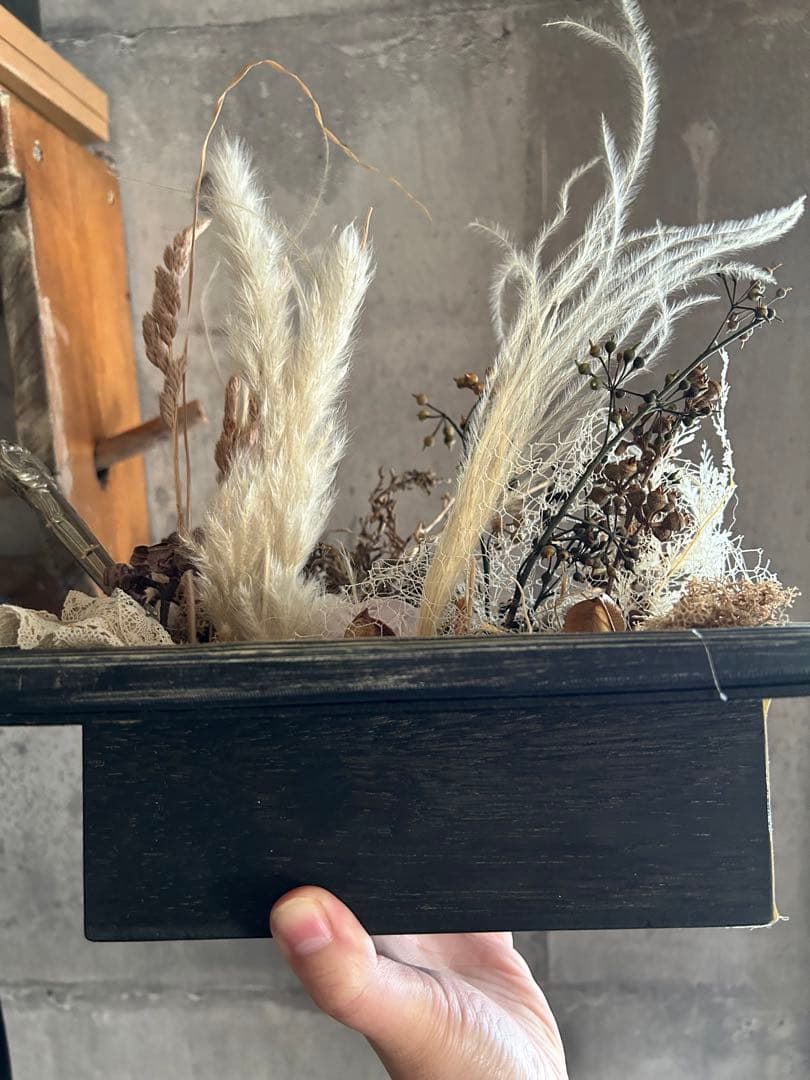 フランスアンティーク カトラリー レース フラワーアレンジメント 吉村みゆき