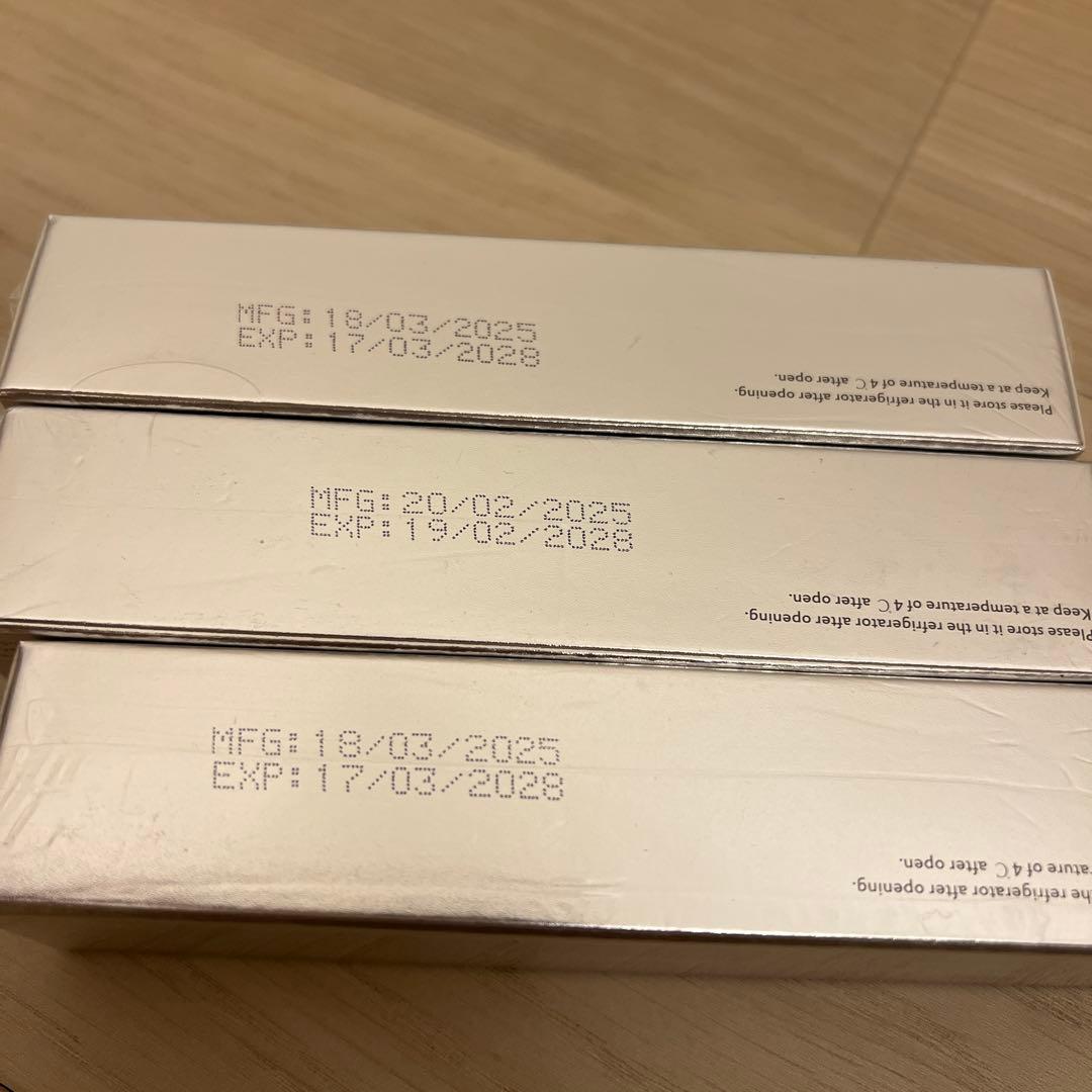 ローマピンク　アフタークリーム　シルバー　3本