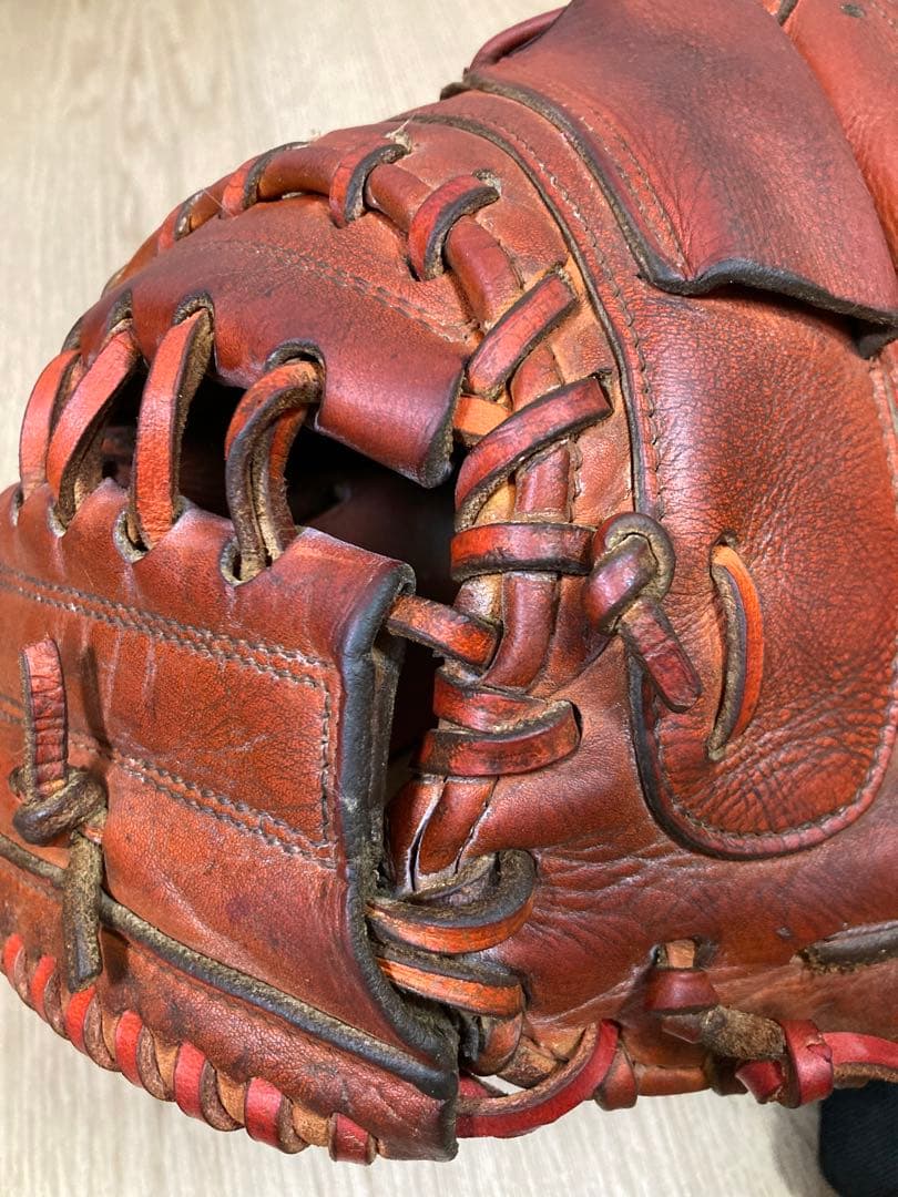 1584様用 硬式 キャッチャーミット クレストハイドヨーロピアンキップ