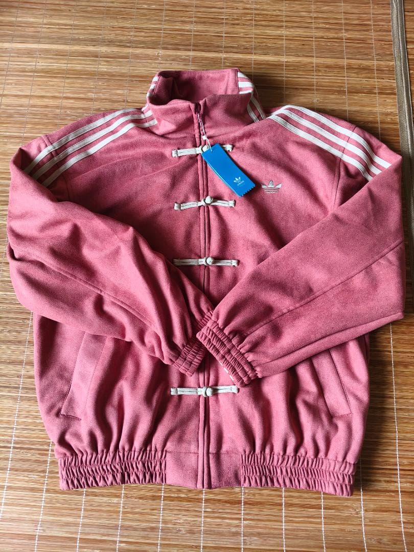 新品 アディダス 中国限定 蛇年トラックジャケット レッド L
