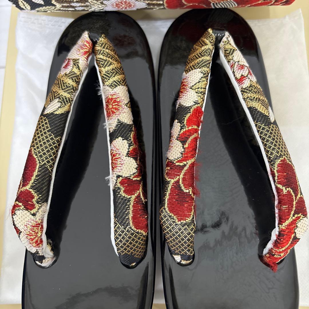 和装用バッグと下駄のセット