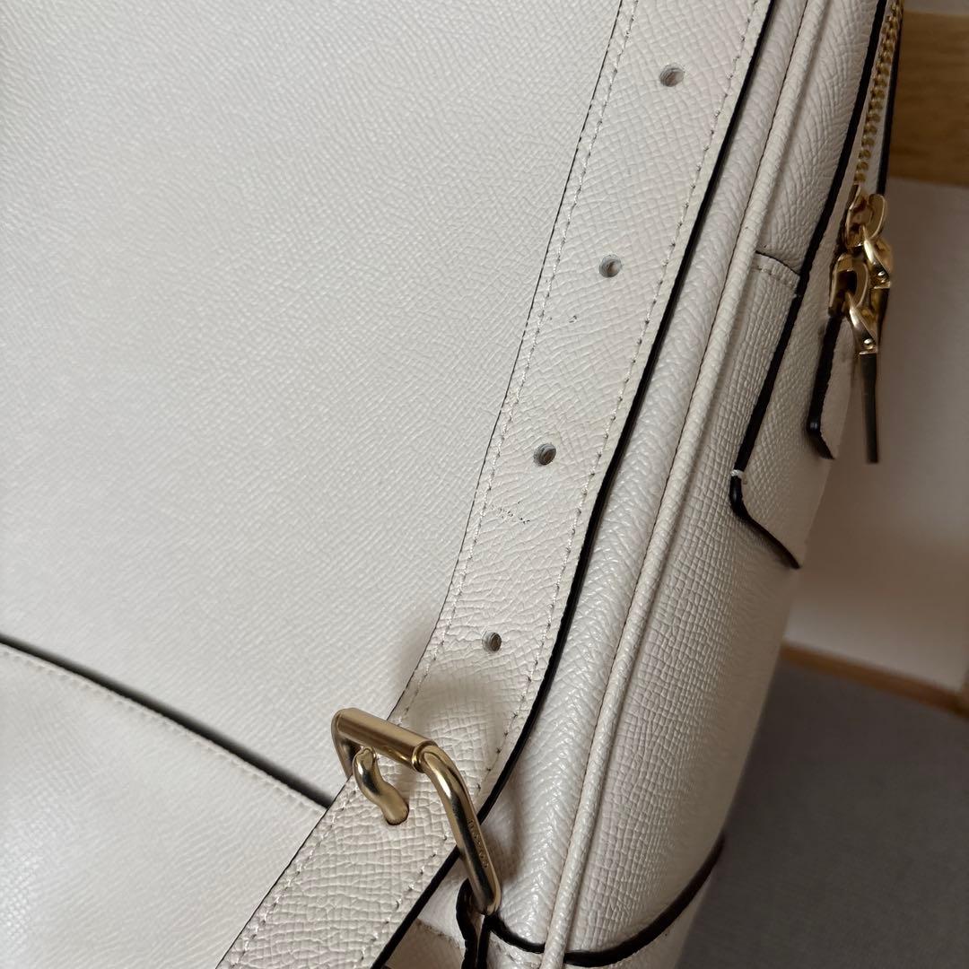【新品未使用】COACH リュック ホワイト