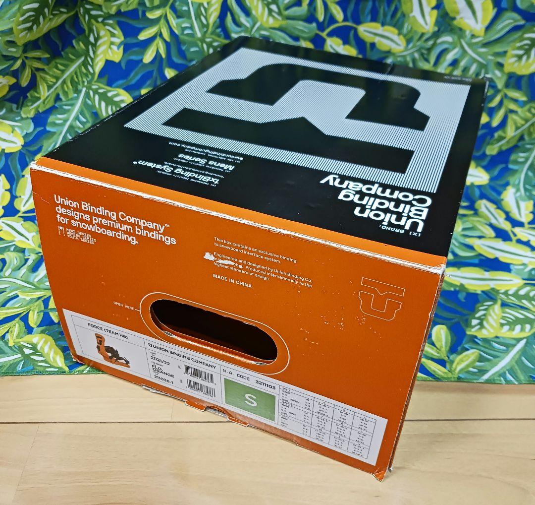 UNION FORCE(TEAM HB)オレンジ/ブラック_Sサイズ