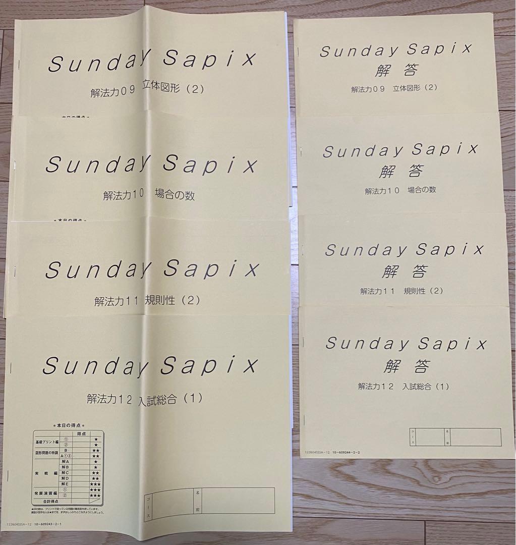 サピックス SS特訓 単科講座 算数解法力 全14回 - メルカリ