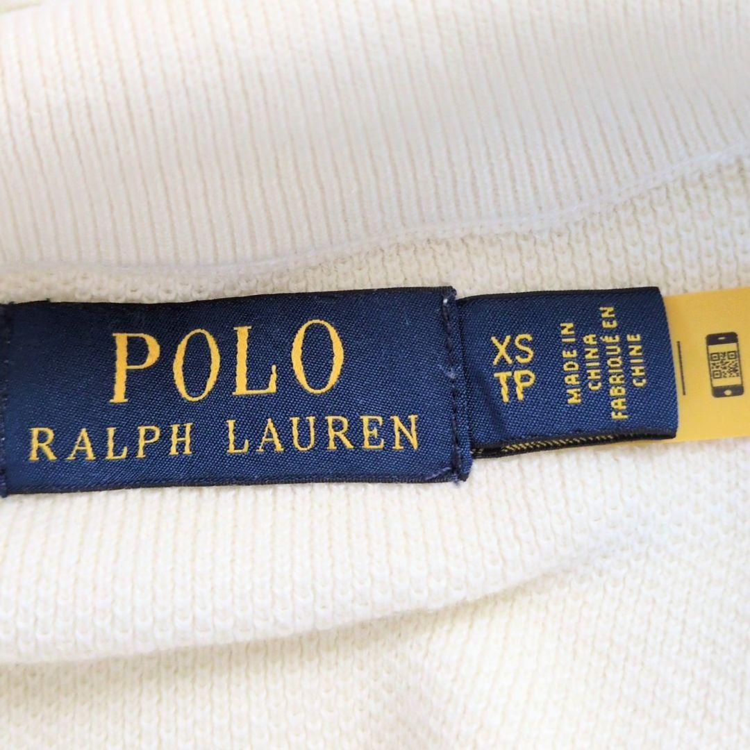 CEEKAY　ポロラルフローレン ハーフジップ ホワイト XS メンズ