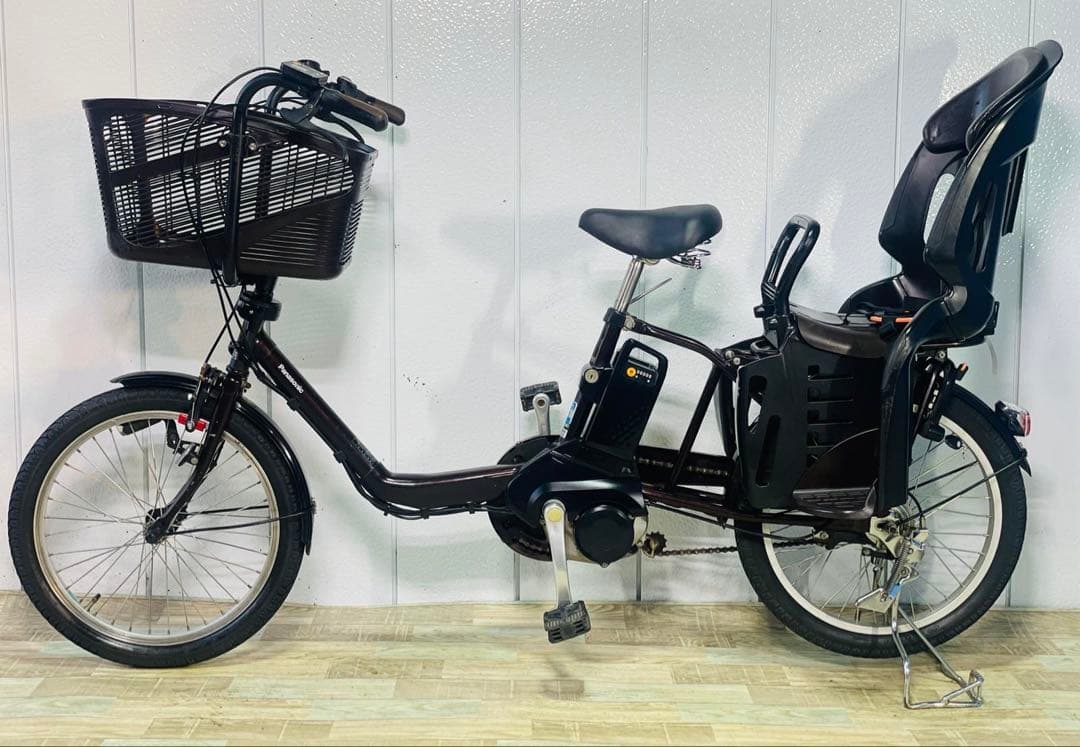 2987パナソニック12アンペア 3人乗り対応子供乗せ 電動アシスト自転車