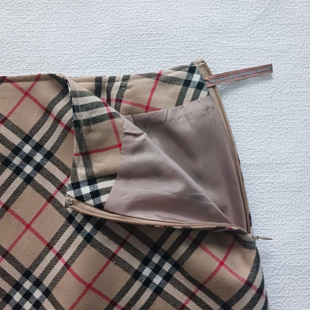 バーバリー ミニスカート タイトスカート ノバチェック サイズ38